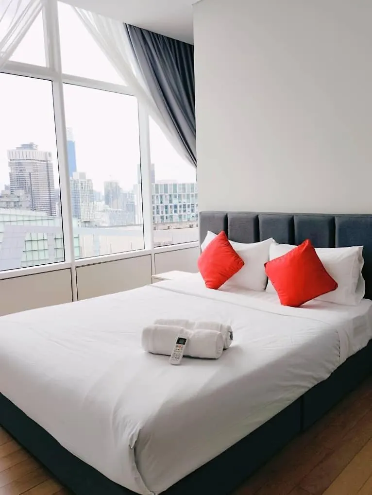 アパート Sky Suites Klcc By Kd Luxury Suites クアラルンプール